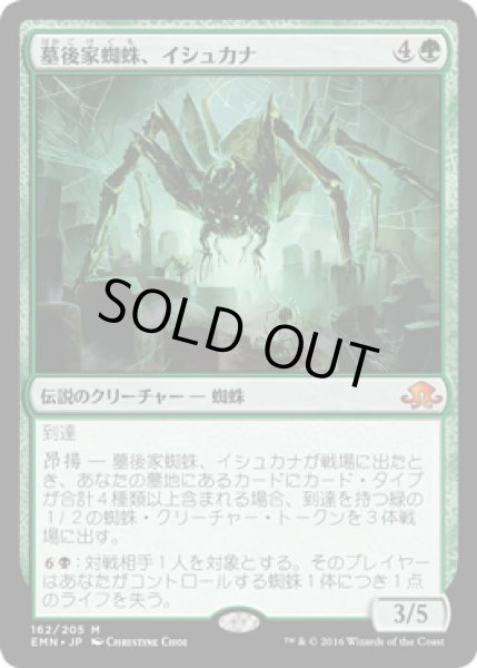 画像1: 【JPN/EMN】墓後家蜘蛛、イシュカナ/Ishkanah, Grafwidow 『M』 (1)