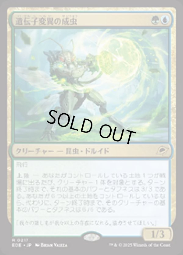 画像1: 【JPN/EOE/FOIL★】遺伝子変異の成虫/Genemorph Imago [マルチ] 『R』