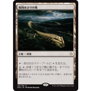 画像: 【JPN/HOU】屍肉あさりの地/Scavenger Grounds 『R』 [土地]