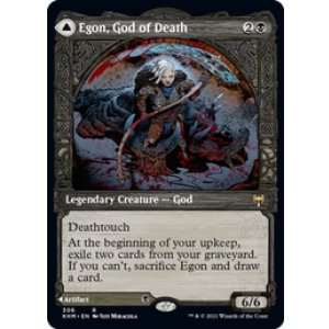 画像: 【ENG/KHM-BF/Foil★】死の神、イーガン/Egon, God of Death 『R』 [黒]【ショーケース】