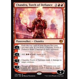 画像: 【ENG/KLD/FOIL★】反逆の先導者、チャンドラ/Chandra, Torch of Defiance 
