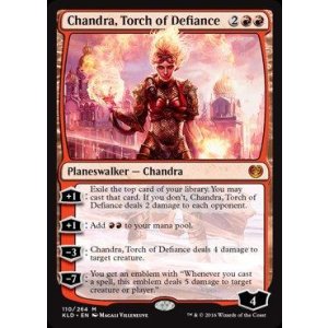 画像: 【ENG/KLD/FOIL★】反逆の先導者、チャンドラ/Chandra, Torch of Defiance 