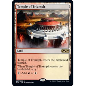 画像: 【ENG/M20/FOIL★】凱旋の神殿/Temple of Triumph 『R』 [土地]