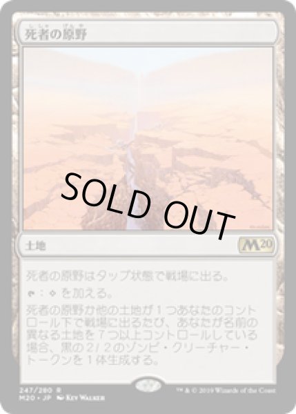 画像1: 【JPN/M20】死者の原野/Field of the Dead 『R』 [土地] (1)