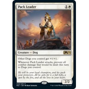 画像: 【ENG/M21/Foil★】群れを導くもの/Pack Leader 『R』 [白]