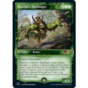 画像: 【ENG/M21-BF/Foil★】ガラクの先触れ/Garruk's Harbinger 『緑』【ショーケース】