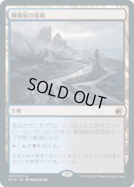 画像1: 【JPN/MID】難破船の湿地/Shipwreck Marsh [土地] 『R』   (1)