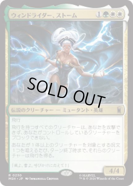 画像1: 【JPN/MSH】ウィンドライダー、ストーム/Storm, Windrider［マルチ］『R』 (1)