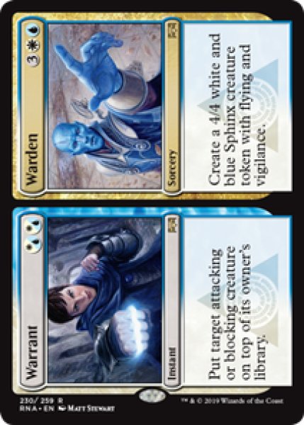 画像1: 【ENG/RNA】万全+番人/Warrant+Warden 『R』 [マルチ] (1)