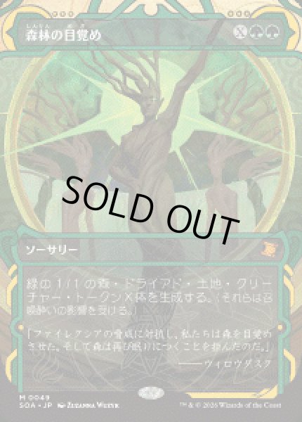 画像1: 【JPN/SOA】森林の目覚め/Awaken the Woods『緑』『M』 (1)