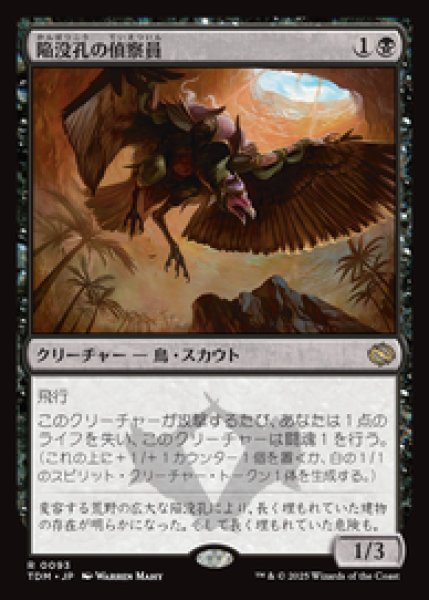 画像1: 【JPN/TDM】陥没孔の偵察員/Sinkhole Surveyor [黒] 『R』 (1)