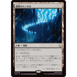 画像: 【JPN/TLA】秘密のトンネル/Secret Tunnel [土地] 『R』