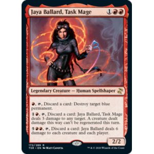 画像: 【ENG/TSR】特務魔道士ヤヤ・バラード/Jaya Ballard, Task Mage 『R』 [赤]