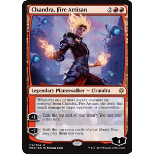 画像: 【ENG/WAR】炎の職工、チャンドラ/Chandra, Fire Artisan 『R』  [赤]