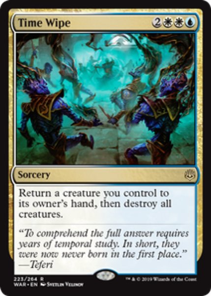 画像1: 【ENG/WAR】時の一掃/Time Wipe 『R』  [マルチ] (1)