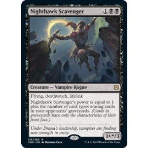 画像: 【ENG/ZNR/Foil★】夜鷲のあさり屋/Nighthawk Scavenger 『R』 [黒]