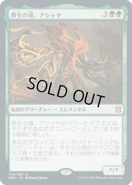 画像1: 【JPN/ZNR】野生の魂、アシャヤ/Ashaya, Soul of the Wild 『M』 [緑] (1)