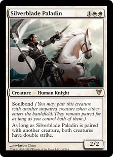 画像1: 【ENG/AVR】銀刃の聖騎士/Silverblade Paladin