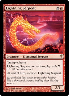 画像1: 【ENG/CSP】稲妻の大蛇/Lightning Serpent