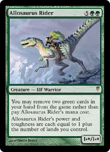 画像1: 【ENG/CSP】アロサウルス乗り/Allosaurus Rider 