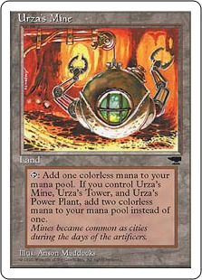 画像1: 【JPN/CHR/BB】ウルザの鉱山/Urza's Mine【Sphere】【黒枠】