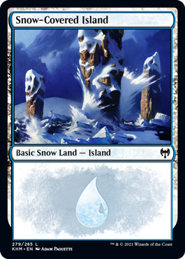 画像1: 【ENG/KHM】冠雪の島/Snow-Covered Island【279】