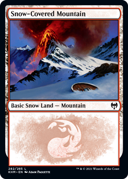 画像1: 【ENG/KHM】冠雪の山/Snow-Covered Mountain【282】