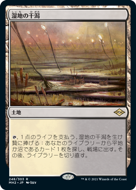 画像1: 【JPN/MH2/FOIL★】湿地の干潟/Marsh Flats