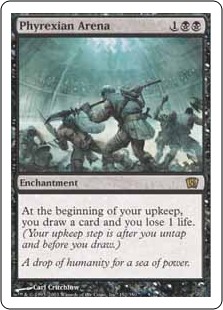 画像1: 【JPN/8ED】ファイレクシアの闘技場/Phyrexian Arena