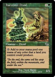 画像1: 【JPN/JUD/FOIL★】ドルイドの収穫者/Harvester Druid