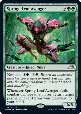 画像1: 【ENG/NEO】春葉の報復者/Spring-Leaf Avenger [緑] 『R』