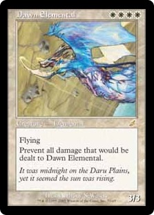 画像1: 【JPN/SCG】曙光の精霊/Dawn Elemental