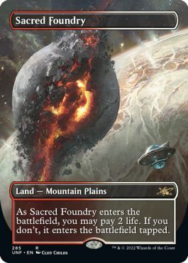 ENG/UNF-BF/FOIL☆】聖なる鋳造所/Sacred Foundry【ボーダーレス 