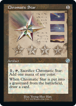 画像1: 【ENG/BRO-Retro】彩色の星/Chromatic Star [茶色] 『U』 【設計図】