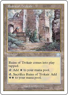 画像1: 【JPN/6ED】トロウケアの廃墟/Ruins of Trokair