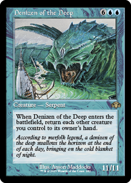 画像1: 【ENG/DMR-BF】深海の生息者/Denizen of the Deep【旧枠】