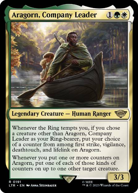 画像1: 【ENG/LTR】一行のリーダー、アラゴルン/Aragorn, Company Leader
