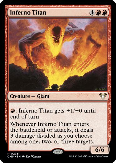 画像1: 【ENG/CMM】業火のタイタン/Inferno Titan