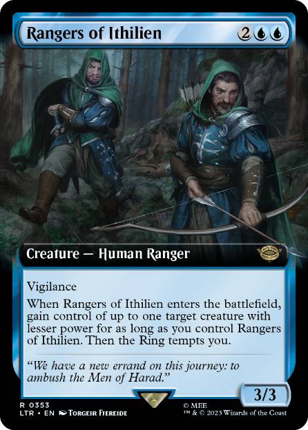 画像1: 【ENG/LTR-BF】イシリアンのレンジャー/Rangers of Ithilien【拡張アート】 