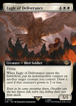 画像1: 【ENG/LTR-BF】Eagle of Deliverance【拡張アート】