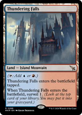 画像1: 【ENG/MKM】轟音の滝/Thundering Falls [土地] 『R』
