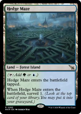画像1: 【ENG/MKM】迷路庭園/Hedge Maze [土地] 『R』