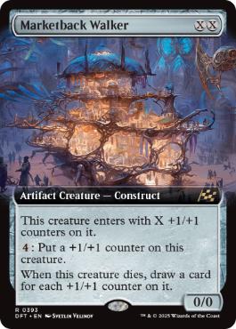 画像1: 【ENG/DFT-BF/FOIL★】市場背負いの歩行機械/Marketback Walker [茶] 『R』【拡張アート】