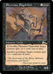 画像1: 【JPN/ULG】ファイレクシアの疫病王/Phyrexian Plaguelord