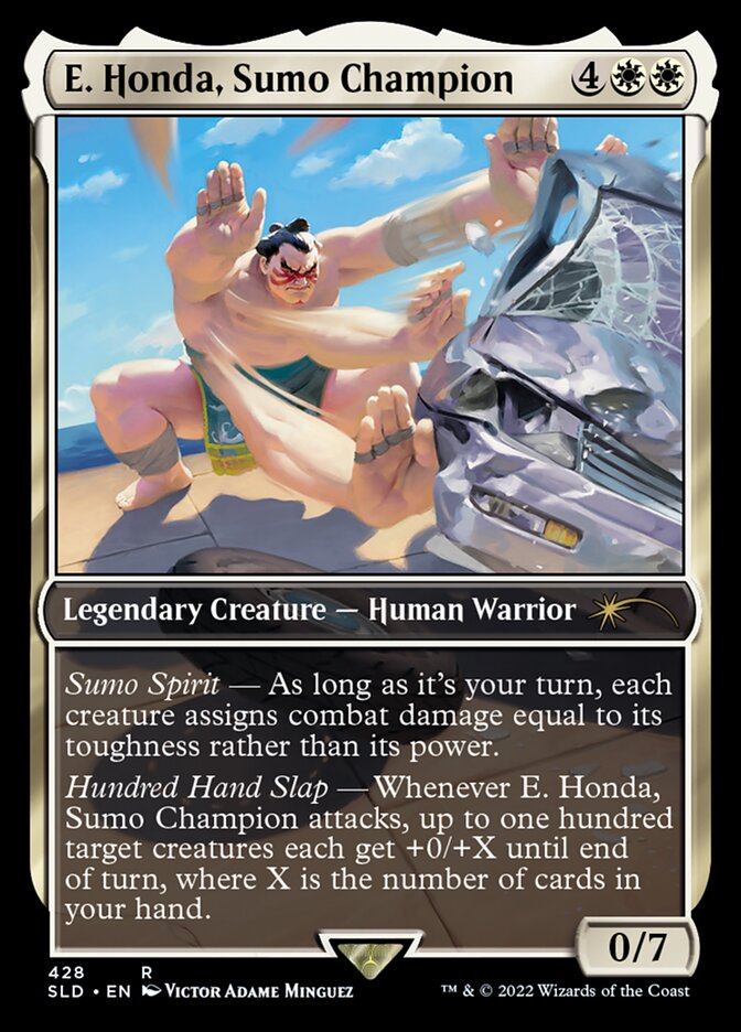 画像1: 【ENG/SLD/FOIL★】E. Honda, Sumo Champion