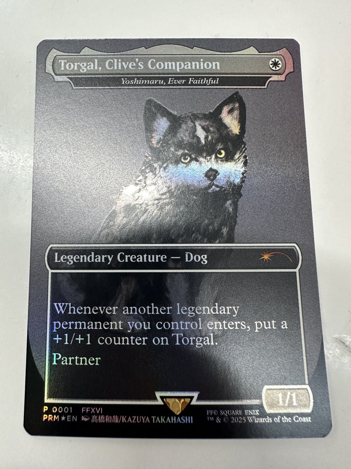 ENG/PRM】永久忠義の義丸/Torgal, Clive's Companion/（Foil