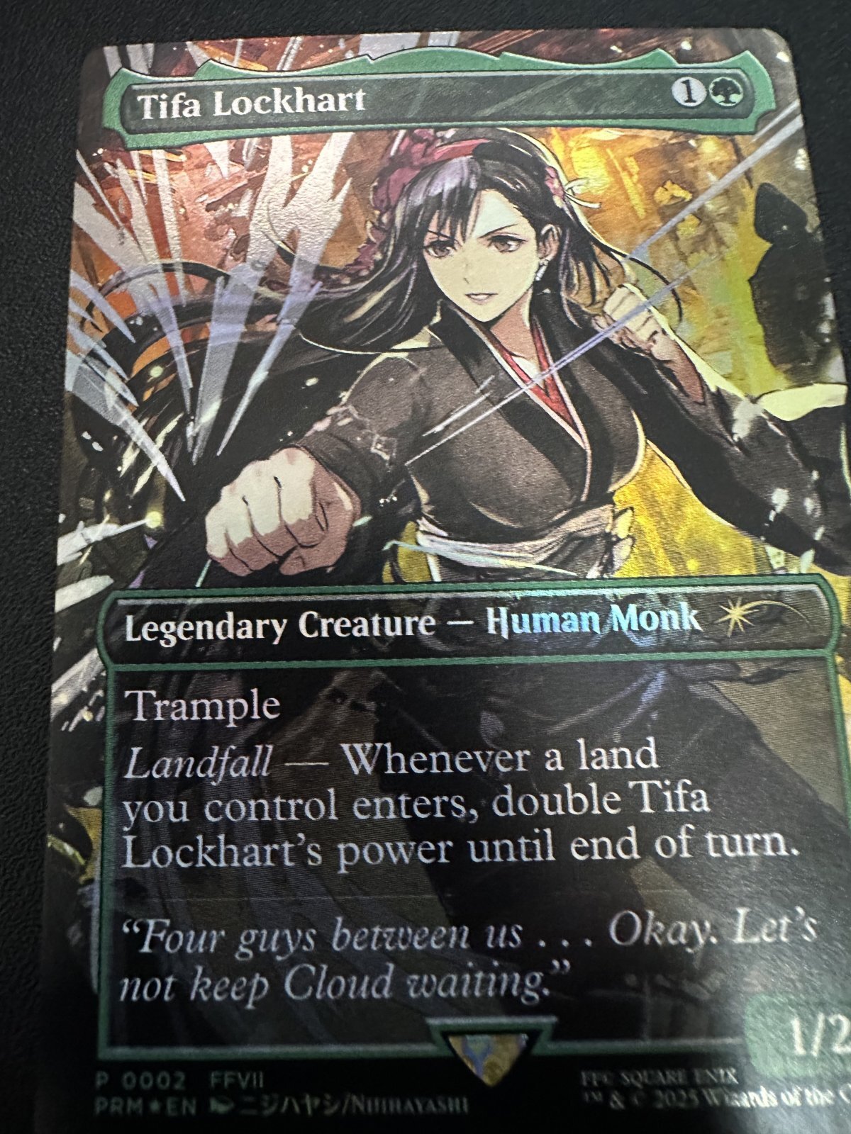 ENG/PRM/FOIL☆】ティファ・ロックハート/Tifa Lockhart