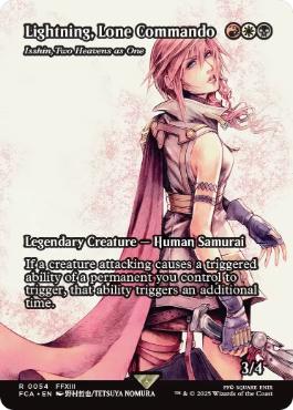 画像1: 【ENG/FCA/FOIL★】二天一流、一心/Isshin, Two Heavens as One [R]【孤高の戦士、ライトニング】