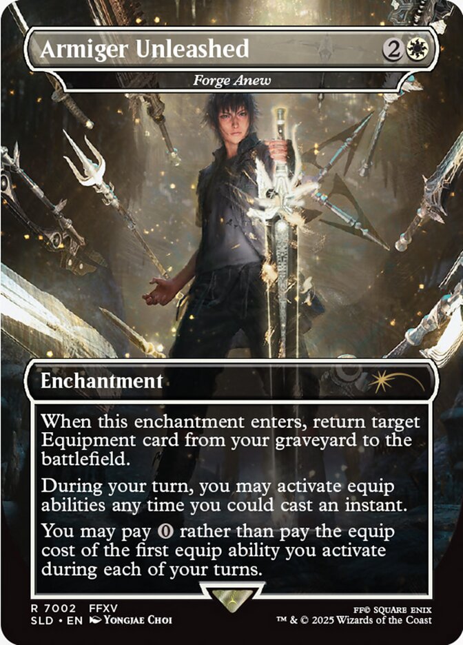 画像1: 【JPN/SLD/FOIL★】真・ファントムソード/Armiger Unleashed 再鍛造/Forge Anew『ボーダーレス』