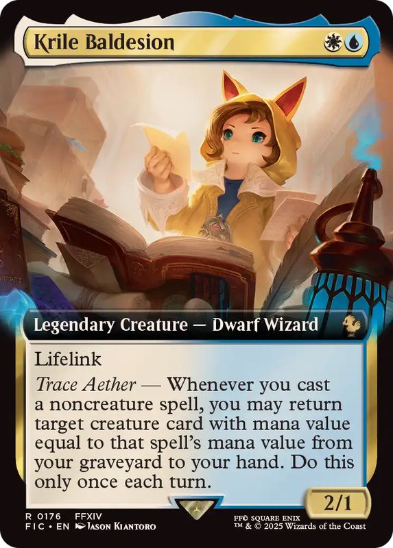 画像1: 【ENG/FIC】クルル・バルデシオン/Krile Baldesion【拡張アート】